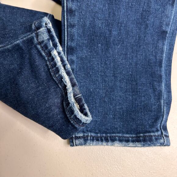 Paige Margot Ankle Lookout Destructed Jeans Womens 31 - Picture 13 of 16